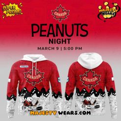 Canada Hockey 75th Anniversary of Peanuts Hoodie