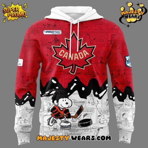 Canada Hockey 75th Anniversary of Peanuts Hoodie