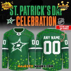 Dallas Stars x Patrick’s Day 2025 Limited Edition Hockey Jersey