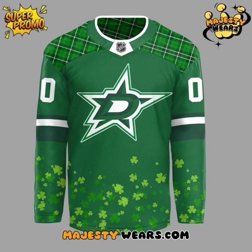 Dallas Stars x Patrick’s Day 2025 Limited Edition Hockey Jersey