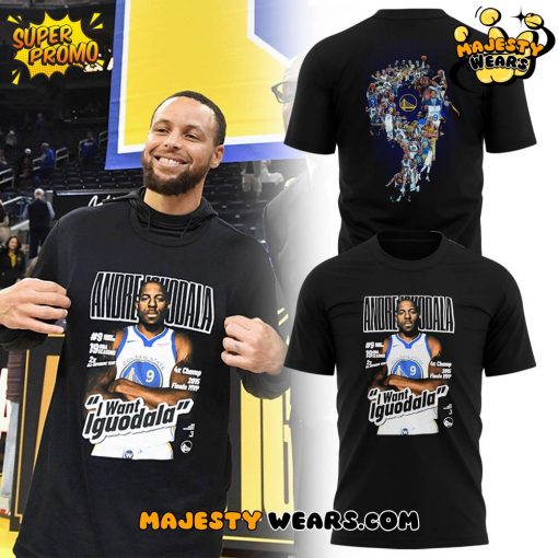 Golden State Warriors x Andre Iguodala 9 Forever Premium Limited T-Shirt