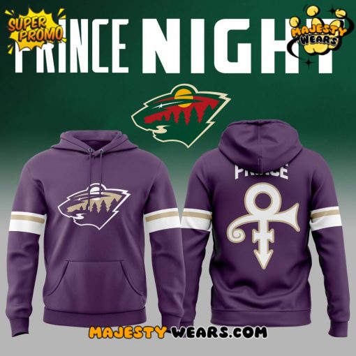 Minnesota Wild x Prince Night Limited Edition Hoodie