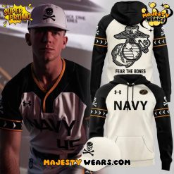 Navy Midshipmen Fear The Bones Limited Edition Hoodie