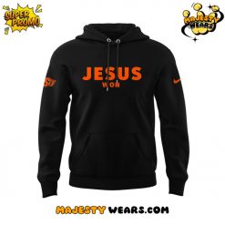 OSU Cowboy Baseball Jesus Won 2025 Hoodie