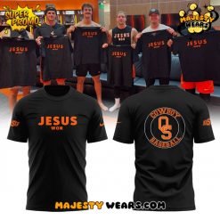 OSU Cowboy Baseball Jesus Won 2025 Tee