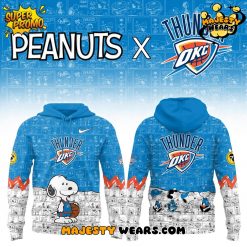 Oklahoma City Thunder 75th Anniversary of Peanuts Hoodie