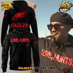 Philadelphia Eagles “Love Hurts” Limited Edition Black Hoodie