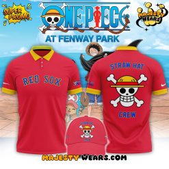 Red Sox x One Piece Limited Edition Polo Shirt