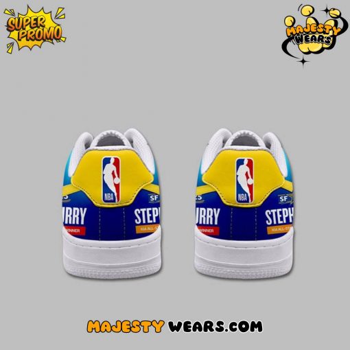 Stephen Curry x Golden State Warriors Air Force 1 Sneaker