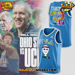 UCLA Honors The Late Bill Walton 2025 Basketball Jersey