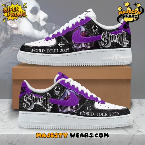 Ghost Band Skeletour World Tour 2025 Special Air Force 1 Sneaker