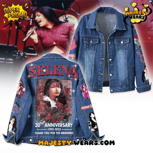 Selena Amor Prohibido 30th Anniversary “Thank you for the Memories” Denim Jacket