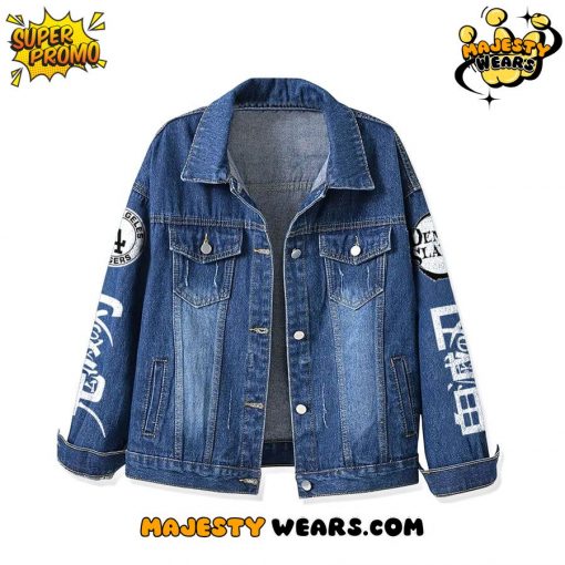 Los Angeles Dodgers x Demon Slayer Special Edition Denim Jacket