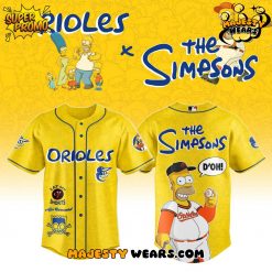 Baltimore Orioles x The Simpsons 2025 Limited Edition Baseball Jersey