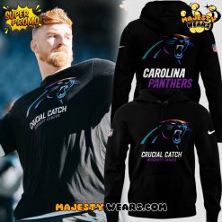 Carolina Panthers NFL Crucial Catch Special Edition Black Hoodie