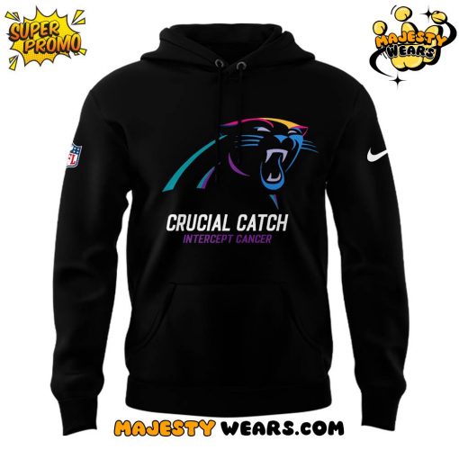 Carolina Panthers NFL Crucial Catch Special Edition Black Hoodie