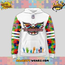 Carolina Thunderbirds Austism Awareness 2025 Limited Edition Hoodie