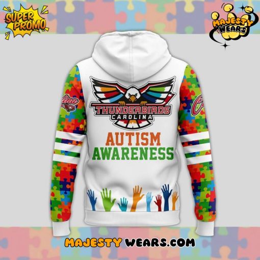 Carolina Thunderbirds ” Austism Awareness ” 2025 Limited Edition Hoodie