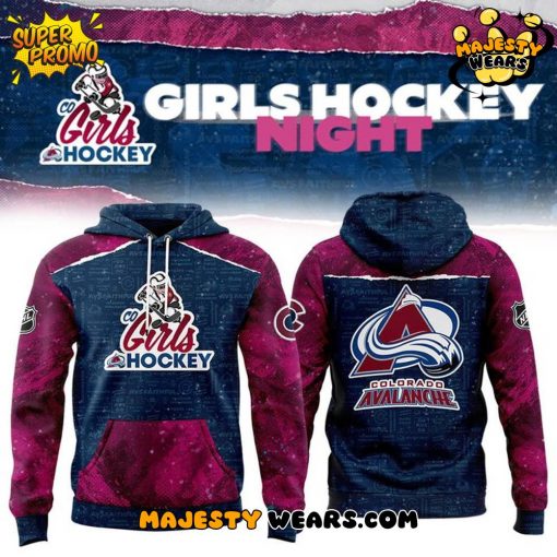 Colorado Avalanche x Girls Hockey Night Limited Edition Hoodie