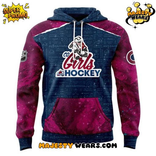 Colorado Avalanche x Girls Hockey Night Limited Edition Hoodie