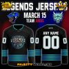 Columbus River Dragons ”Legends Night” Team Amos 2025 White Jerseys