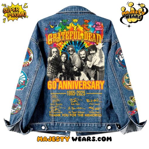 Grateful Dead “60 ANNIVERSARY” Limited Edition Denim Jacket