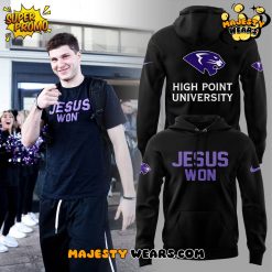 High Point University Men’s Basketball Jesus Won Hoodie