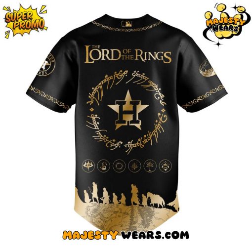 Houston Astros MLB x The Lord Of The Rings 2025 Limited Edition Jersey