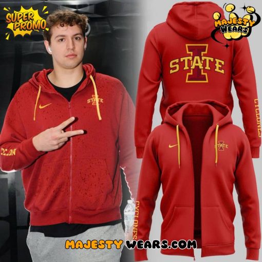 Iowa State Cyclones Special Edition Red Zip Hoodie