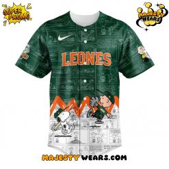 Leones De Yucatán 75th Anniversary of Peanuts Baseball Jersey