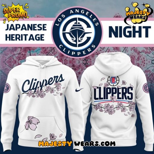 Los Angeles Clippers x Japanese Heritage Night 2025 Special New Hoodie