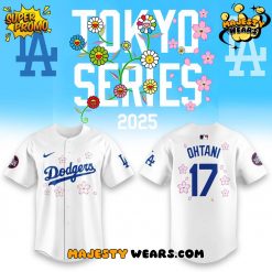 Los Angeles Dodgers Takashi Murakami x MLB World Tour Tokyo Series Special Baseball Jersey