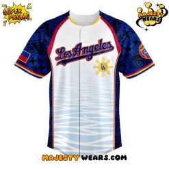 Los Angeles Dodgers x Filipino Heritage Night 2025 Baseball Jersey