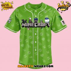 Los Angeles Dodgers x Minecraft Movie 2025 Baseball Jersey