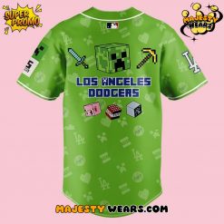 Los Angeles Dodgers x Minecraft Movie 2025 Baseball Jersey