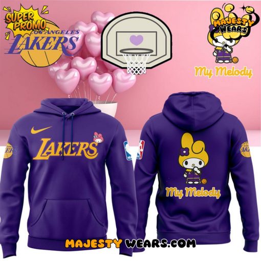 Los Angeles Lakers x My Melody 2025 Limited Edition Hoodie