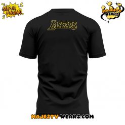 Los Angeles Lakers x We Love LA 2025 Black Tshirt