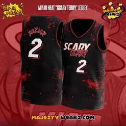 Miami Heart “Scary Terry” Limited Edition Basketball Jersey