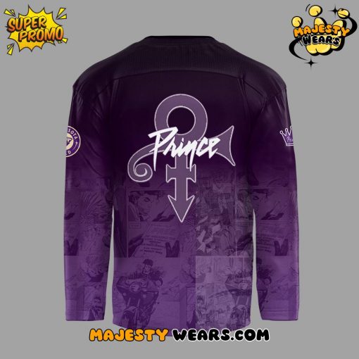 Minnesota Wild x Prince Night 2025 Limited Edition Purple Jersey