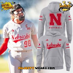 Nebraska Cornhuskers Softball Limited Edition Grey Hoodie