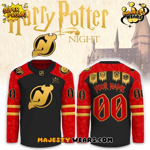 New Jersey Devils x Harry Potter Night Heritage 2025 Jersey