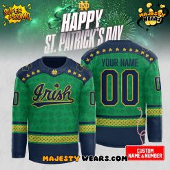 Notre Dame Fighting Irish St.Patricks Day 2025 Limited Edition Green Jersey