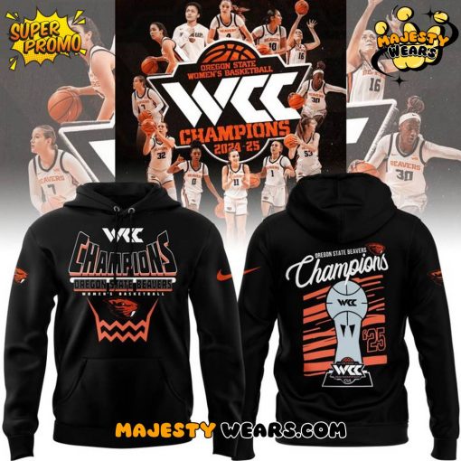 Oregon State Beavers WCC Champions Special Edition Hoodie