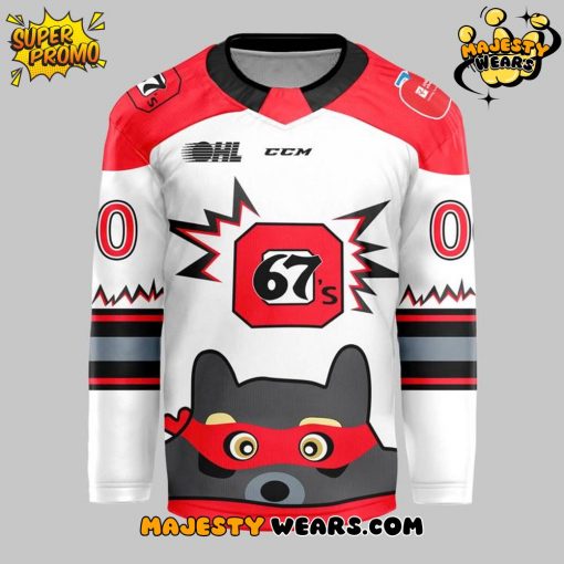 Ottawa 67’S Contest Winning 2025 Custom Jersey