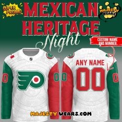 Philadelphia Flyers x Mexican Heritage Night 2025 Custom Jersey