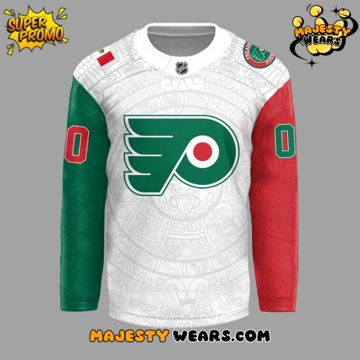 Philadelphia Flyers x Mexican Heritage Night 2025 Custom Jersey