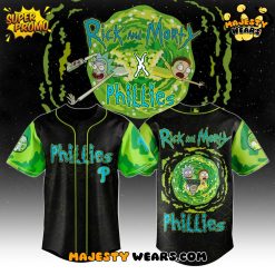 Philadelphia Phillies x Rick and Morty 2025 Limited Edition Baseball Jersey