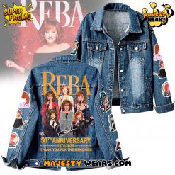 Reba McEntire “50TH ANNIVERSARY 1960-2025” Denim Jacket