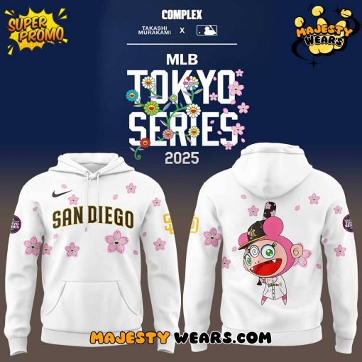 San Diego Padres Takashi Murakami x MLB World Tour Tokyo Series Hoodie