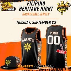 San Francisco Giants x Filipino Heritage Night 2025 Basketball Jersey